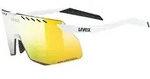 UVEX Sportbrille pace stage s CV | white matt / mirror yellow
