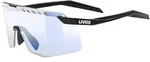 UVEX Sportbrille pace stage s V | black matt / mirror blue