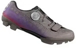 SHIMANO Gravel Schuh Damen SH-RX600 | grau / violett 37