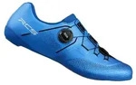 SHIMANO Rennradschuh SH-RC503 | breite Ausf&uuml;hrung | blau 46