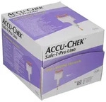 ROCHE Sterile Einmalstechhilfe Accu-Chek Safe-T-Pro Uno | 200 St&uuml;ck