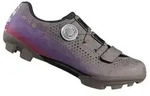 SHIMANO Gravel Schuh Damen SH-RX600 | grau / violett 38
