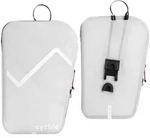 CYCLITE Gabeltasche Fork Bag 01 Set | 2x 3,1 Liter | light grey