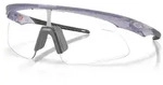 OAKLEY Sonnenbrille RSLV Lite Matte Transparent Lilac | Clear to Black