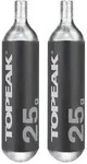 TOPEAK Kartuschen Set 25g CO2 mit Gewinde 2 Stk.