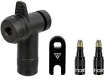 TOPEAK Pumpenkopf RapidHead + Ventilkappen-Set TurboFlow Valve Adapter
