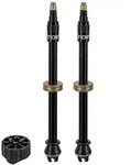 TOPEAK Tubeless Ventil Set TurboFlow Valve Kit 80 mm