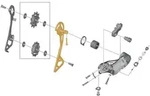 SHIMANO Schaltwerksk&auml;fig Kettenleitblech au&szlig;en mittellang | Ultegra