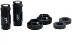 BBB CYCLING Ventilkappen-Set CoreCap 2 St&uuml;ck | schwarz