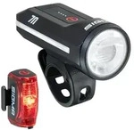 SIGMA SPORT Lampenset Frontleuchte Aura 70 + R&uuml;ckleuchte Hiro 30 USB
