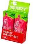SQUEEZY Energiegel Banane 33g | 12 Beutel Box