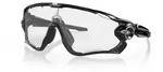 OAKLEY Sonnenbrille Jawbreaker Polished Black | Clear to Black Iridium