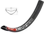 DT SWISS Felge 27,5" | 650B" XM 521 28 Loch
