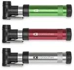 CRANKBROTHERS Luftpumpe Gem S inklusive Rahmenhalter | farbig silber