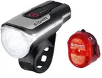 SIGMA SPORT LED Akku Set Scheinwerfer Aura 80 + R&uuml;cklicht Nugget II U