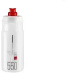 ELITE Trinkflasche Jet | 550 ml | transparent / rot