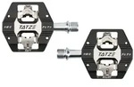 TATZE Pedale MC-FLY Cr-Mo | schwarz / silber