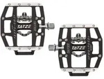 TATZE Pedale TWO-FACE Cr-Mo | schwarz