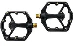 CRANKBROTHERS Pedale Stamp 11 Small schwarz / gold