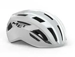 MET Fahrradhelm Vinci MIPS wei&szlig; silber | gl&auml;nzend M (56-58 cm)