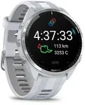 GARMIN Forerunner 965 Smartwatch | Steinweiss/Titanium Titan | Armband