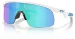 OAKLEY Junior Sonnenbrille Resistor Polished White | Prizm Sapphire OJ