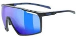 UVEX Sportbrille mtn perform | black-blue matt / mirror blue