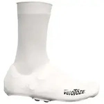 VELOTOZE &Uuml;berschuhe lang ROAD Silicone Snap | wei&szlig; S (37 - 40)