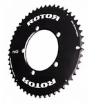 ROTOR Kettenblatt NoQ-Ring 2-fach Aero LK 110 Au&szlig;en 52 Z&auml;hne