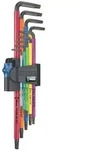 WERA Winkelschl&uuml;sselsatz Torx Multicolour XL HF 1 | 9-teilig