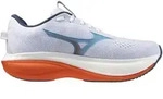 Mizuno Wave Rider 30 Herren Laufschuh &ndash; White / Blue Jewel / Orange &ndash;...