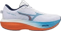 Mizuno J1GM262051, Mizuno Wave Rider 30 Herren Laufschuh - White / Blue Jewel /