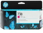 Original HP Tinte Patrone 738 magenta 676M8A DesignJet T 850 950 MFP AG