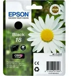 Original Epson Tinten Patrone 18 schwarz f&uuml;r Expression 30 102 202 302 305 405