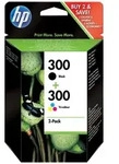 2x Original HP 300 Tinte Patrone DESKJET F2492 F4210 F4224 F4272