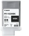 Original Canon Tinte Patrone PFI-102MBK f&uuml;r imagePROGRAF IPF 500 600 650 720 AG