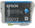 Original Epson Tinten Patrone T0712 cyan f&uuml;r Stylus 120 4000 5000 6000 7000