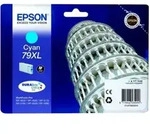 Original Epson Tinte Patrone 79XL cyan WF 4600 4630 4640 5100 5110 5190