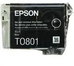 Original Epson Tinten Patrone T0801 schwarz f&uuml;r Stylus Photo 50 650 700 800 B...