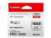 Original Canon Tinte Patrone PFI-1000PGY 0553C001 photo grey für imagePROGRAF...
