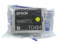 Original Epson Tinten Patrone T0484 gelb für Stylus Photo 200 300 500 600...