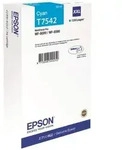 Original Epson Tintenpatrone T7542 blau f&uuml;r WorkForce Pro WF 8090 8590 Blister