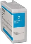 Original Epson Tinte Patrone SJIC36P-C CY C13T44C240 cyan f&uuml;r Color Works CW-...