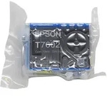 Original Epson Tinten Patrone T7602 cyan f&uuml;r SureColor SC-P 600 Blister