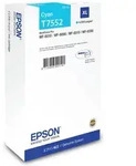 Original Epson Tinte Patrone T7552 XL Cyan WorkForce Pro WF-8090 WF-8590