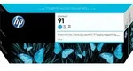 Original HP Tintenpatrone 91 (C9467A) cyan f&uuml;r DesignJet Z 6100 AG