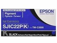 Original Epson Tinten Patrone S020601 SJIC22P für ColorWorks C3500 TM C 3500 AG