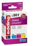 Original Edding Tinte Patrone 301 f&uuml;r Canon CLI-526 Multi Pixma IP 4820 6520 ...