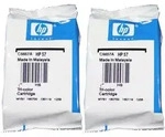2x Original HP Tintendruckkopfpatrone 57 farbig 2-er Pack f&uuml;r Deskjet 450 550...