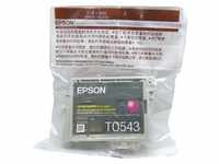 Original Epson Tinten Patrone T0543 magenta für Stylus Photo 1800 800 Blister